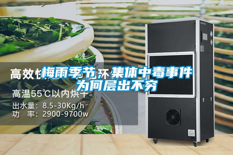 梅雨季節，集體中毒事件為何層出不窮
