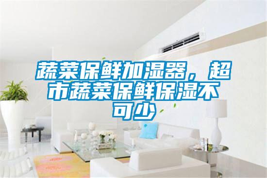 蔬菜保鮮加濕器，超市蔬菜保鮮保濕不可少