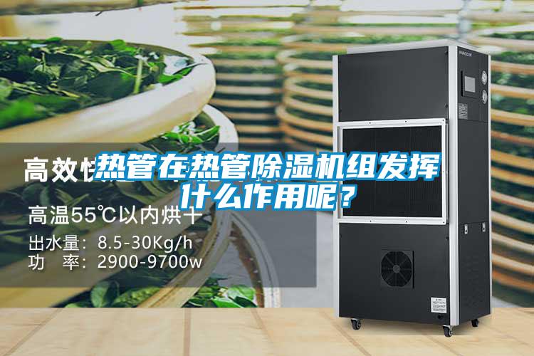 熱管在熱管除濕機組發揮什么作用呢？