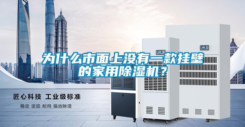 為什么市面上沒有一款掛壁的家用除濕機？