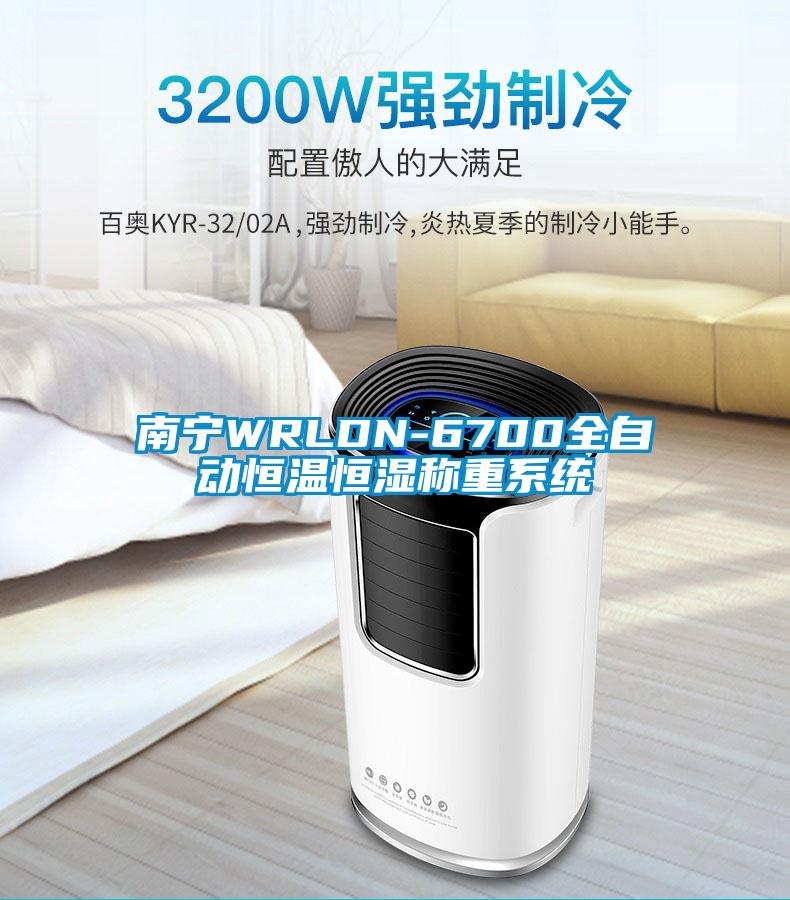 南寧WRLDN-6700全自動恒溫恒濕稱重系統