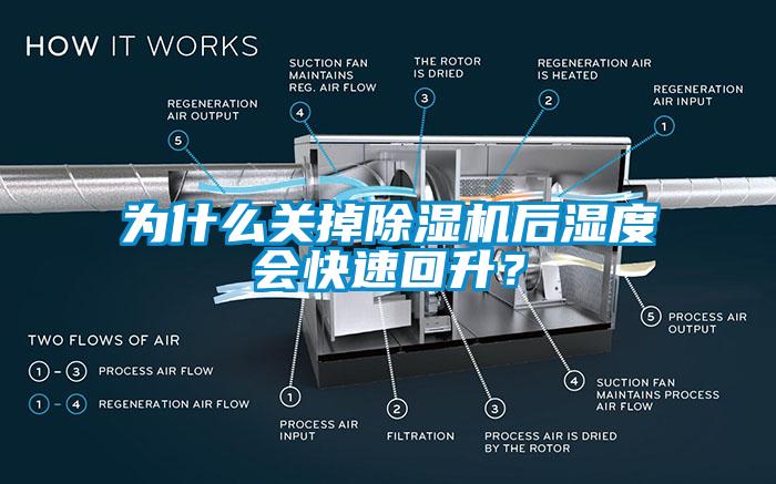 為什么關掉除濕機后濕度會快速回升？