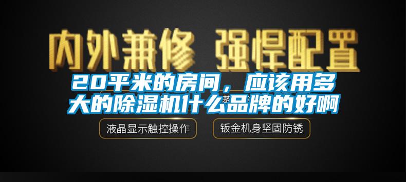 20平米的房間，應該用多大的除濕機什么品牌的好啊