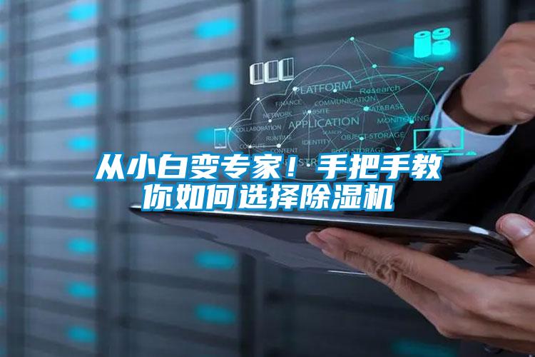 從小白變專家！手把手教你如何選擇除濕機