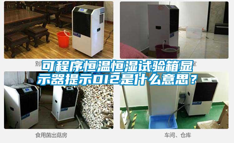 可程序恒溫恒濕試驗箱顯示器提示DI2是什么意思？