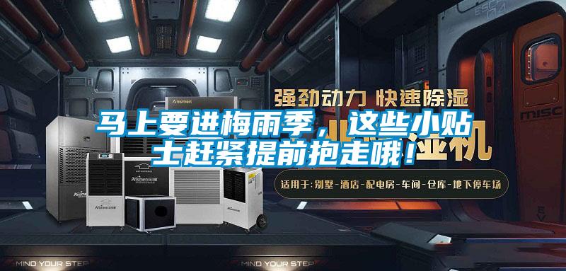 馬上要進梅雨季，這些小貼士趕緊提前抱走哦！