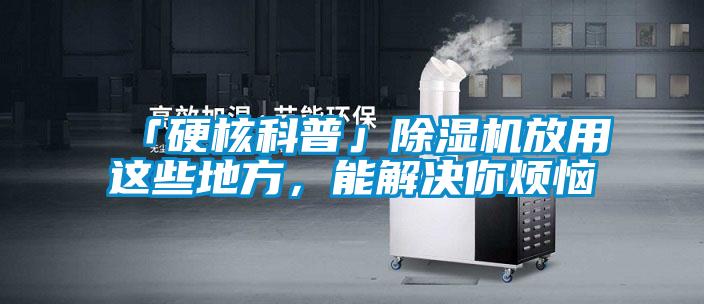 「硬核科普」除濕機放用這些地方，能解決你煩惱