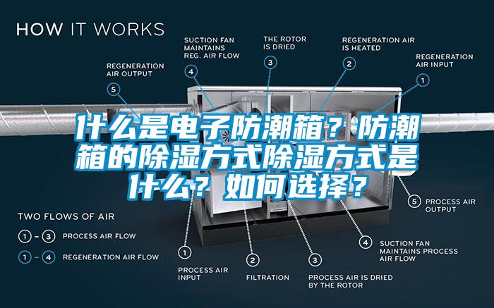 什么是電子防潮箱？防潮箱的除濕方式除濕方式是什么？如何選擇？