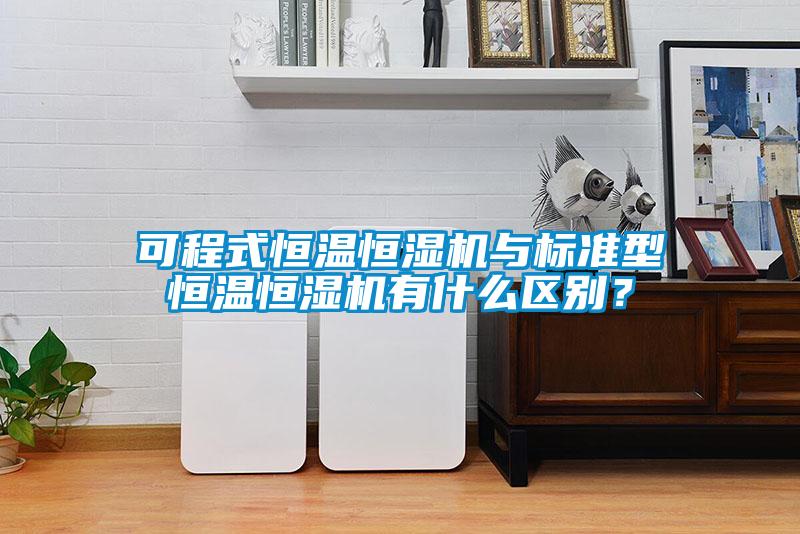 可程式恒溫恒濕機與標準型恒溫恒濕機有什么區別？