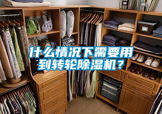 什么情況下需要用到轉輪除濕機？