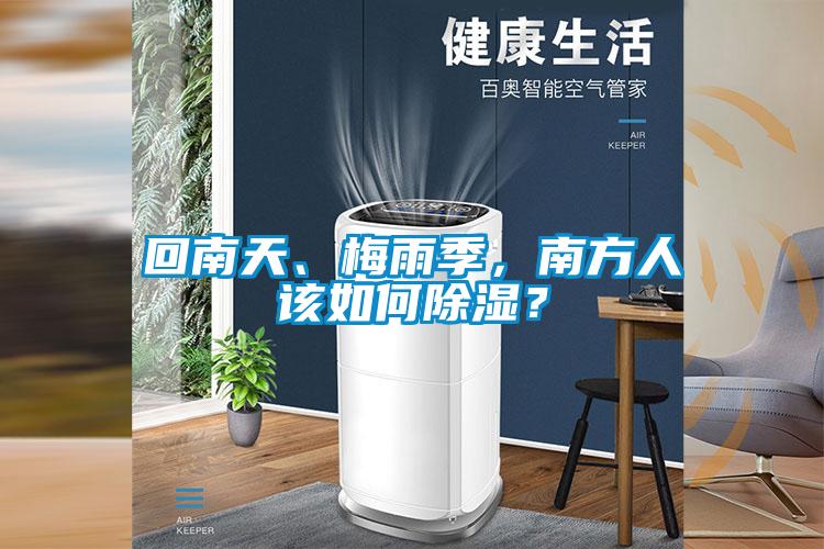 回南天、梅雨季，南方人該如何除濕？