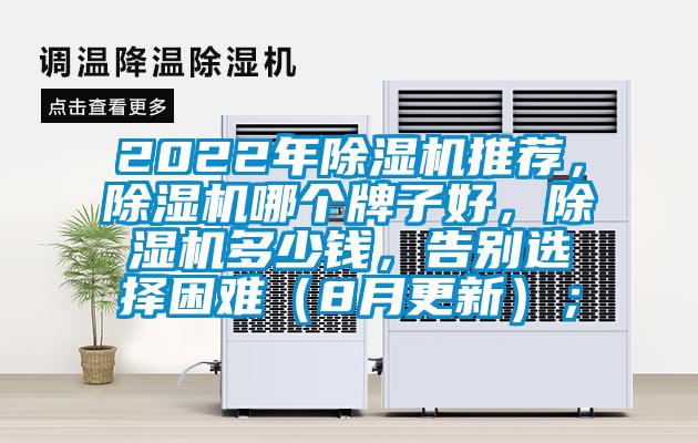 2022年除濕機推薦，除濕機哪個牌子好，除濕機多少錢，告別選擇困難（8月更新）；