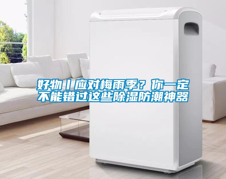 好物丨應對梅雨季？你一定不能錯過這些除濕防潮神器