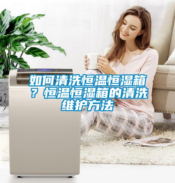如何清洗恒溫恒濕箱？恒溫恒濕箱的清洗維護方法