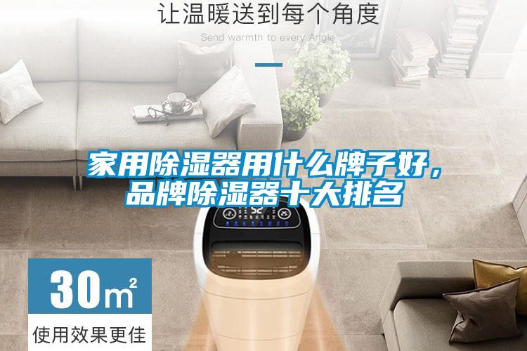 家用除濕器用什么牌子好，品牌除濕器十大排名