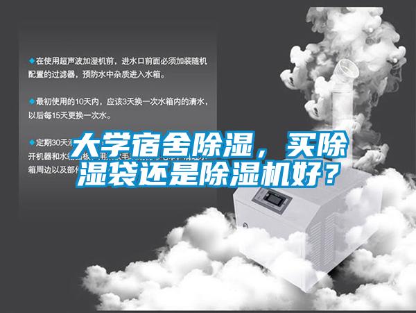 大學宿舍除濕，買除濕袋還是除濕機好？