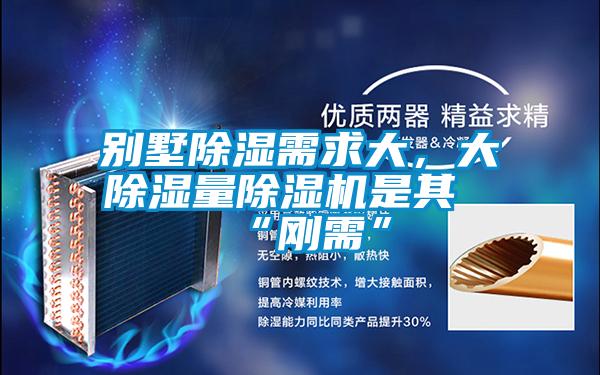 別墅除濕需求大，大除濕量除濕機是其“剛需”