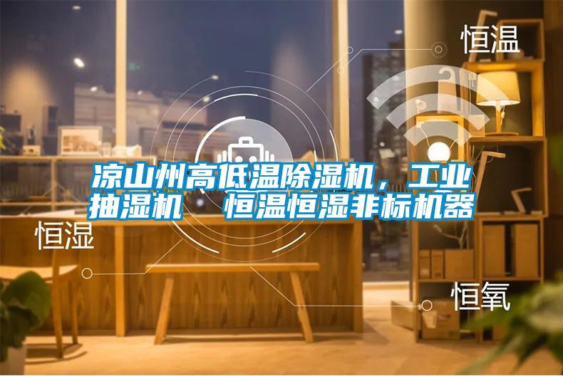 涼山州高低溫除濕機，工業抽濕機  恒溫恒濕非標機器