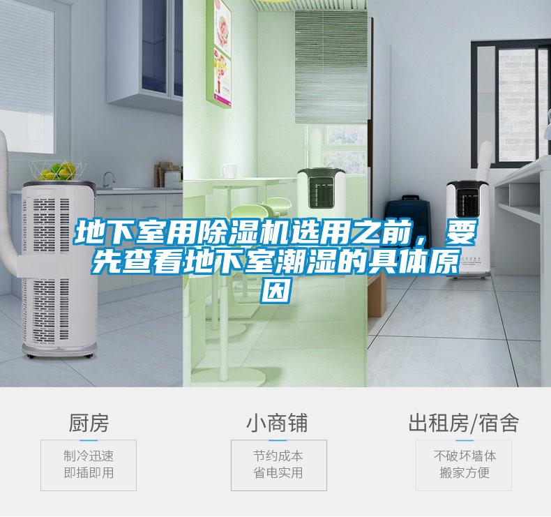 地下室用除濕機選用之前，要先查看地下室潮濕的具體原因