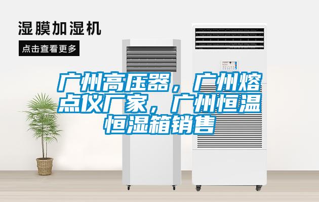 廣州高壓器，廣州熔點儀廠家，廣州恒溫恒濕箱銷售