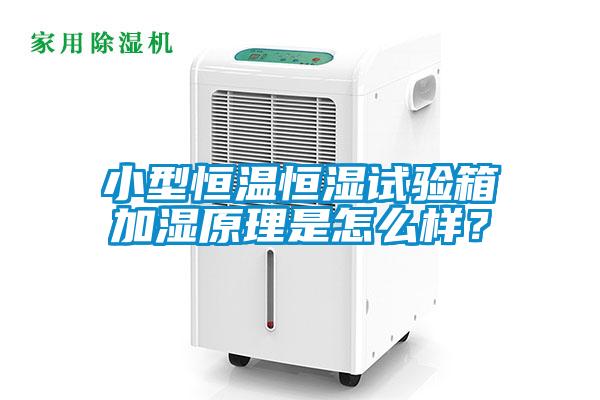 小型恒溫恒濕試驗箱加濕原理是怎么樣？