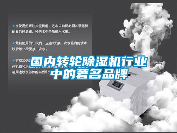 國內轉輪除濕機行業中的著名品牌