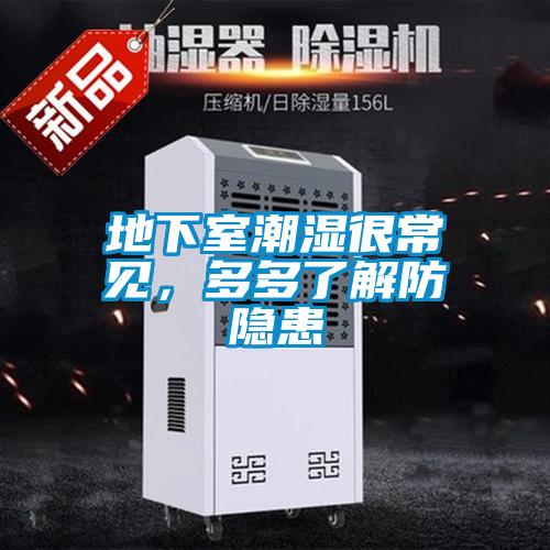 地下室潮濕很常見，多多了解防隱患