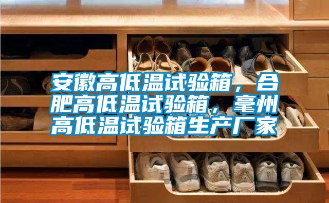 安徽高低溫試驗箱，合肥高低溫試驗箱，毫州高低溫試驗箱生產廠家