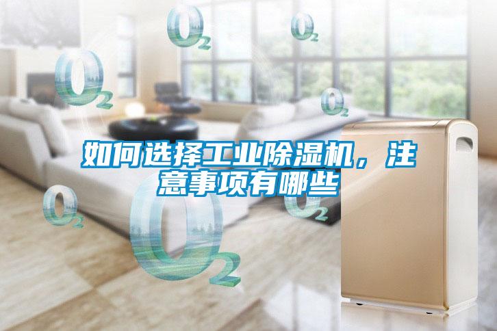 如何選擇工業除濕機，注意事項有哪些