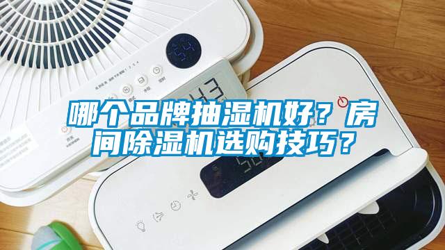 哪個品牌抽濕機好？房間除濕機選購技巧？