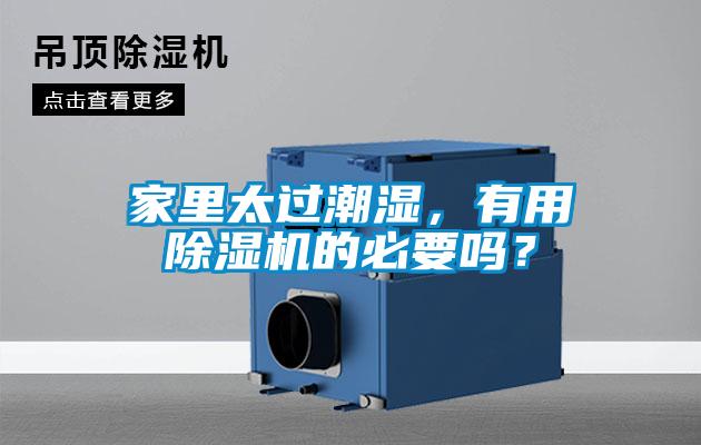 家里太過潮濕，有用除濕機的必要嗎？