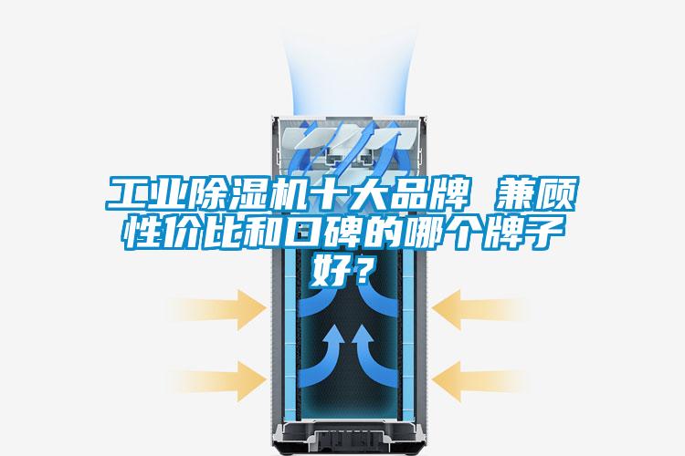 工業除濕機十大品牌 兼顧性價比和口碑的哪個牌子好？