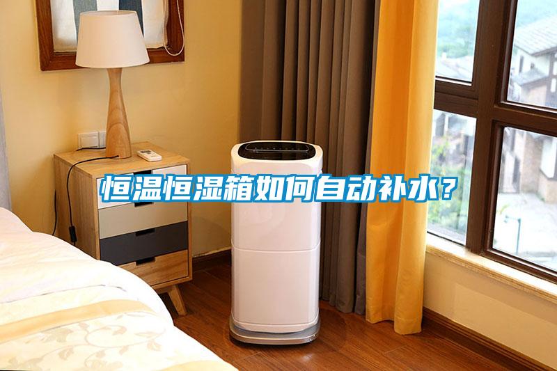 恒溫恒濕箱如何自動補水？