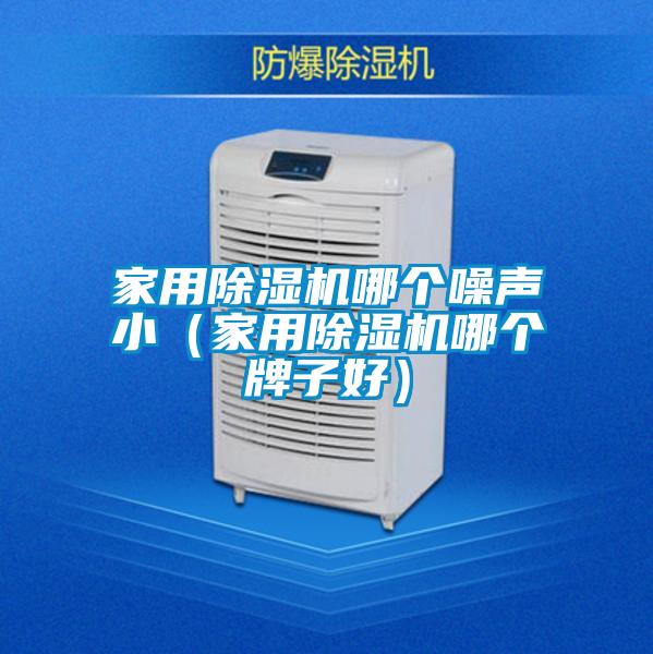 家用除濕機哪個噪聲?。矣贸凉駲C哪個牌子好）