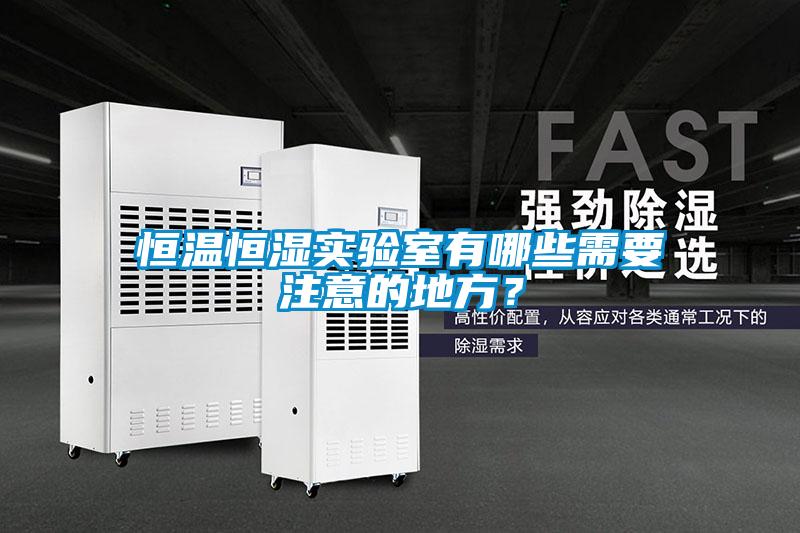 恒溫恒濕實驗室有哪些需要注意的地方？