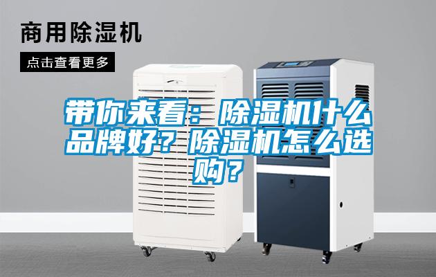 帶你來看：除濕機什么品牌好？除濕機怎么選購？