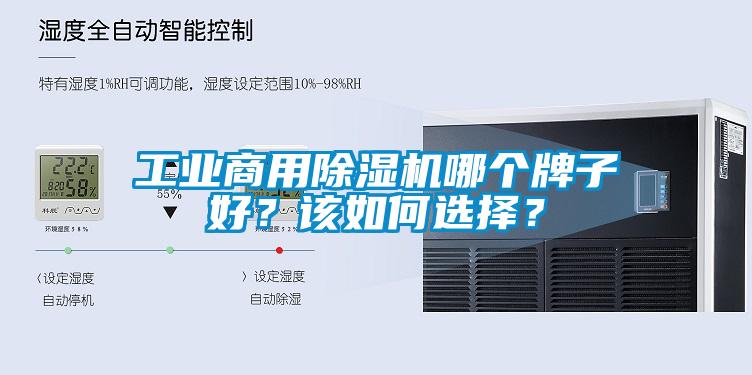 工業商用除濕機哪個牌子好？該如何選擇？