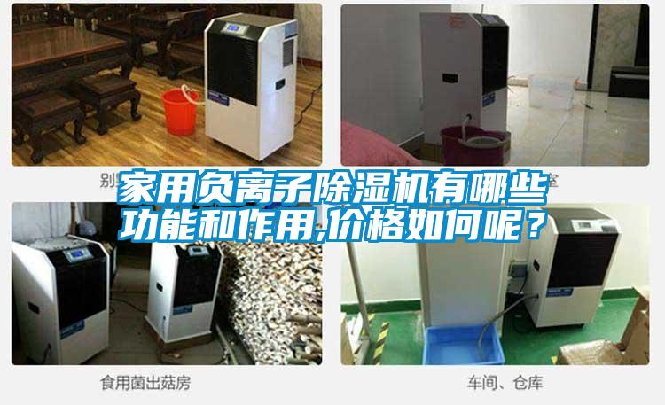 家用負離子除濕機有哪些功能和作用,價格如何呢？