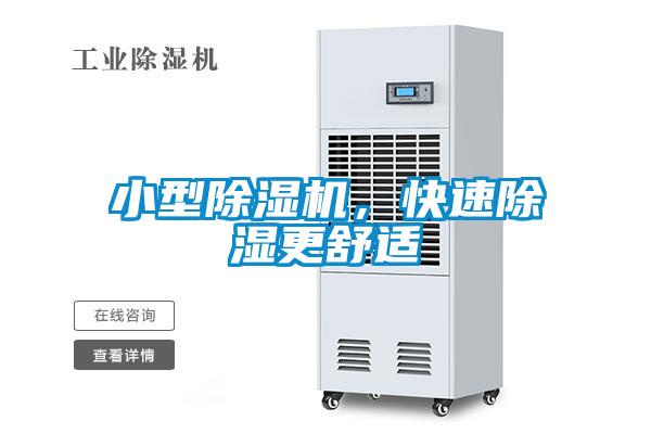 小型除濕機，快速除濕更舒適