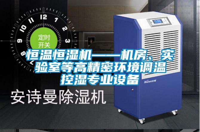 恒溫恒濕機——機房、實驗室等高精密環境調溫控濕專業設備