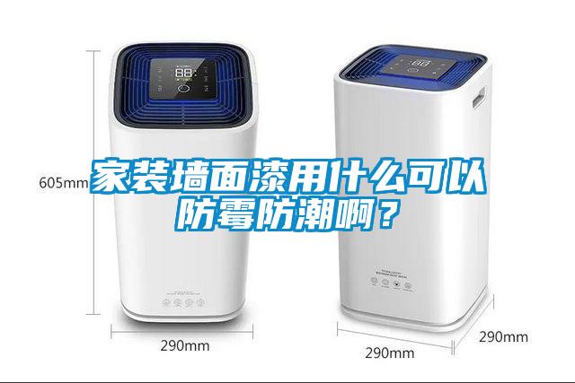 家裝墻面漆用什么可以防霉防潮??？