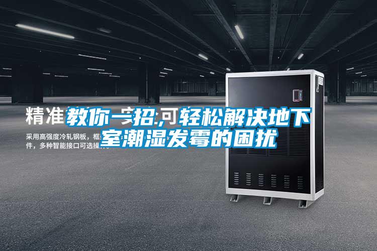 教你一招，輕松解決地下室潮濕發霉的困擾