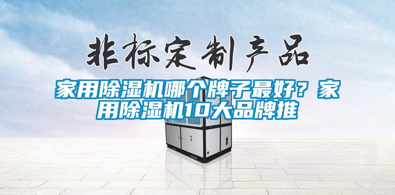 家用除濕機哪個牌子最好？家用除濕機10大品牌推