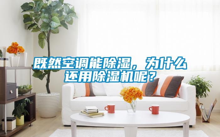 既然空調能除濕，為什么還用除濕機呢？