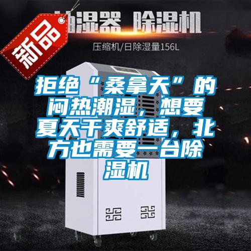拒絕“桑拿天”的悶熱潮濕，想要夏天干爽舒適，北方也需要一臺除濕機