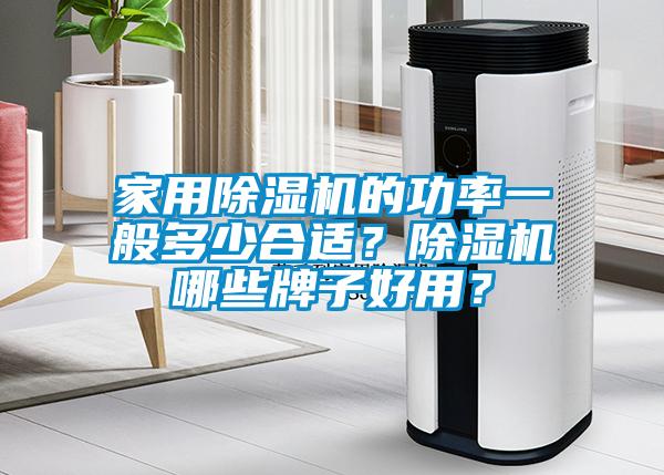 家用除濕機的功率一般多少合適？除濕機哪些牌子好用？
