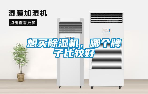 想買除濕機，哪個牌子比較好
