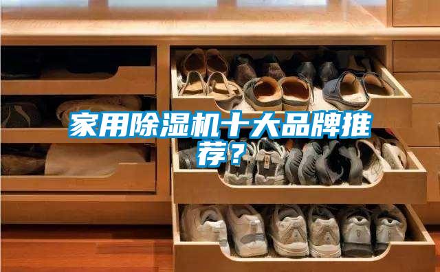 家用除濕機十大品牌推薦？
