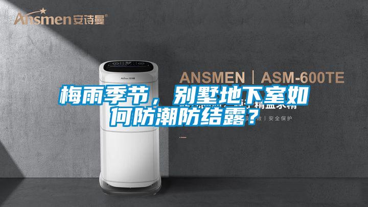 梅雨季節，別墅地下室如何防潮防結露？