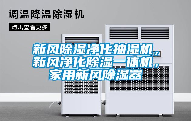 新風除濕凈化抽濕機，新風凈化除濕一體機，家用新風除濕器